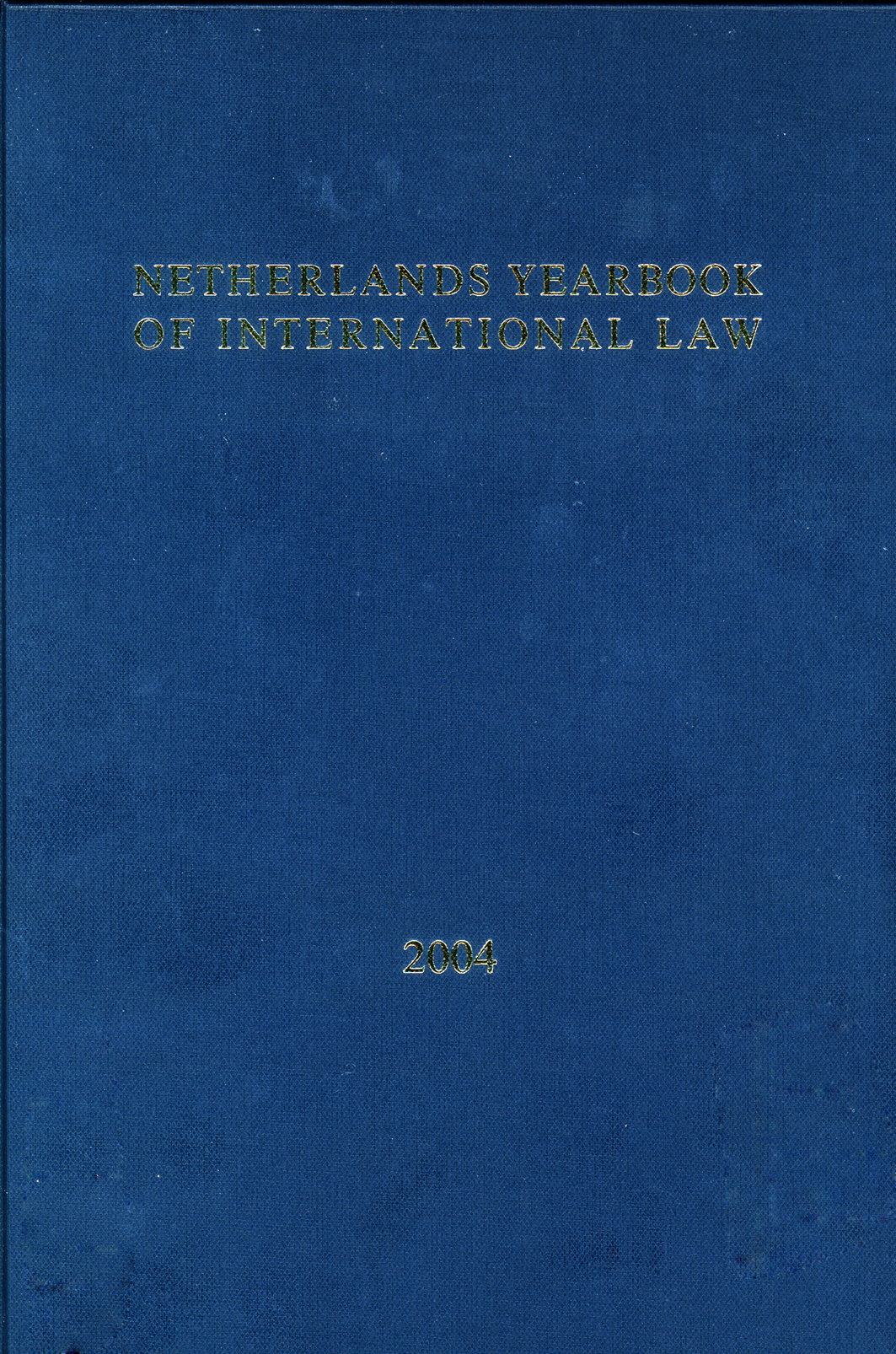 Netherlands Yearbook of International Law 2004, Volume 35